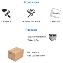 Trasmettitore HDMI Wireless Full HD 1080P 200m