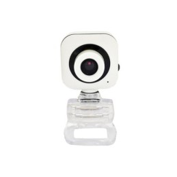 Webcam con microfono PC USB 2.0 Plug&Play - Bianca