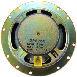 Woofer a doppio cono 6.5" 16.5cm 40W SP675K