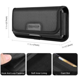 Porta Cellulare da Cintura HAWEEL Per Smartphone 6.1-6.8 Pollici