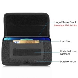 Porta Cellulare da Cintura HAWEEL Per Smartphone 6.1-6.8 Pollici
