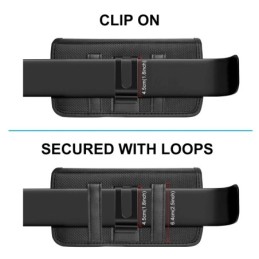 Porta Cellulare da Cintura HAWEEL Per Smartphone 6.1-6.8 Pollici