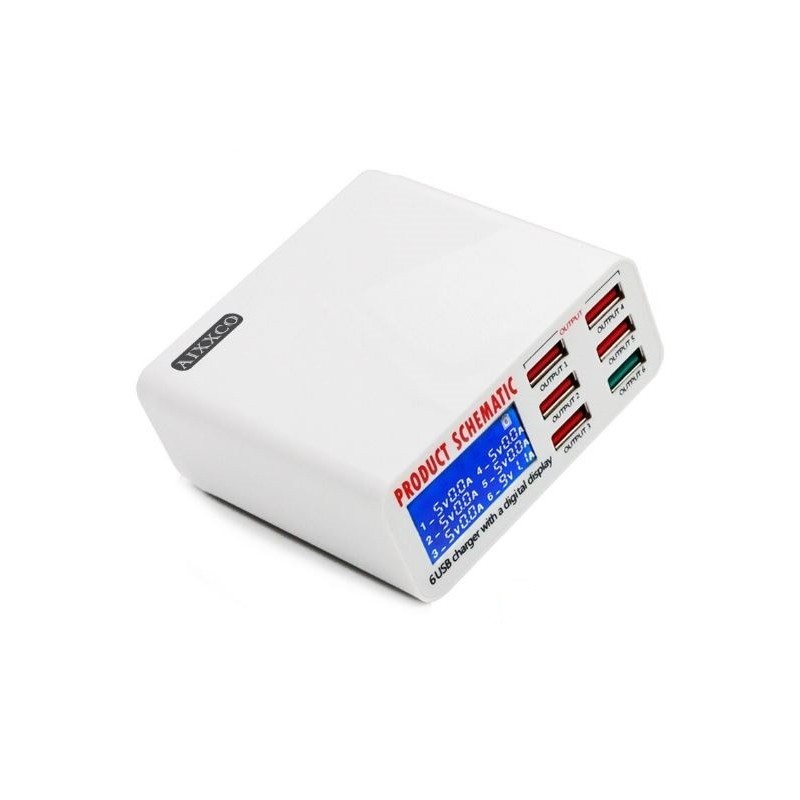 Caricabatteria veloce USB 3.0 da tavolo