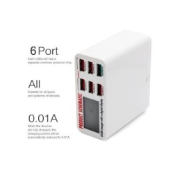 Caricabatteria veloce USB 3.0 da tavolo