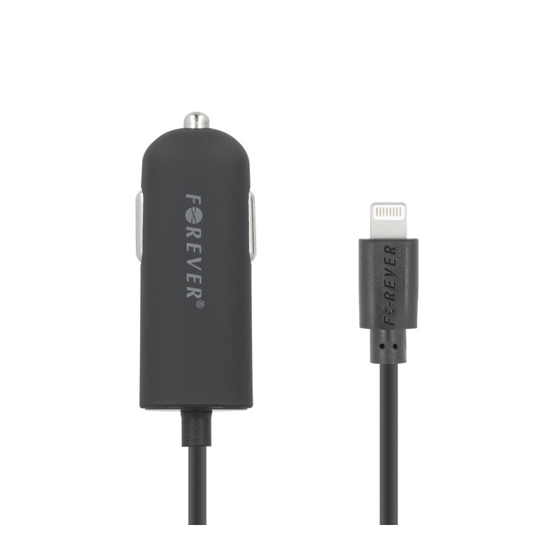 Caricatore per auto per iPhone - 2,1A M-02 nero