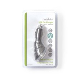 Caricabatterie per Auto 1.0A USB Nero