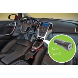 Caricabatteria per Auto 1-Output 3.0 A USB-C™ Nero