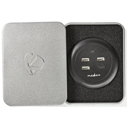 Caricabatterie da muro/scrivania ricarica rapida USB-C™/3xUSB-A 30W 1x3A/3x2.1A