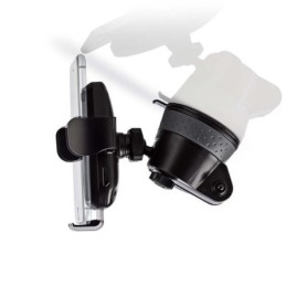 Caricabatteria da auto wireless 2A 10W con funzione di chiusura automatica Nero