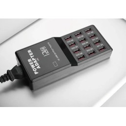 Caricabatterie 12 porte USB 60W 1.5A/2.5A/3.5A