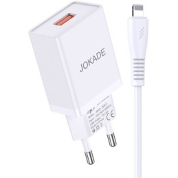 Caricabatterie USB Lightning  ricarica rapida 5V/5A JB022