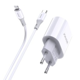 Alimentatore caricabatterie USB type C/Lightning 9V-2A/12V-1.67A PD25W JB010