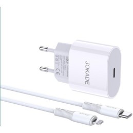 Alimentatore caricabatterie USB type C/Lightning 9V-2A/12V-1.67A PD25W JB010