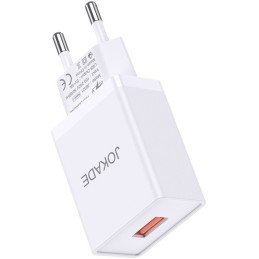 Caricabatterie USB 5V 3A bianco JB047