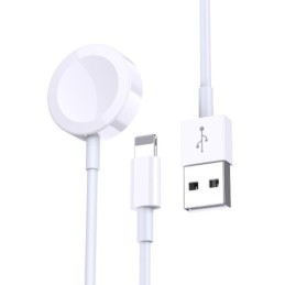 Caricabatterie 2in1 USB Ligtning per iPhone e carica wireless per iWatch