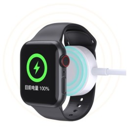 Caricabatterie 2in1 USB Ligtning per iPhone e carica wireless per iWatch