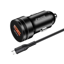 Caricabatterie per smartphone per auto microUSB 3A 18W JB040