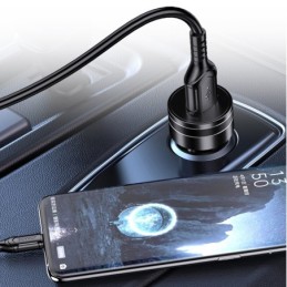 Caricabatterie per smartphone per auto microUSB 3A 18W JB040