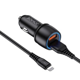 Caricabatterie per auto 2xUSB con cavo Lightning JH004