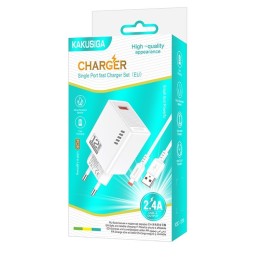 Caricatore USB  lightning 5V/2.4A 12W bianco KSC-1236
