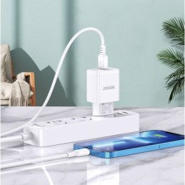 Caricabatterie e sincronizzazione lightning USB 22.5W bianco JB098
