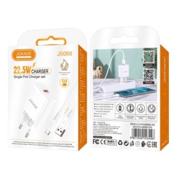 Caricabatterie e sincronizzazione USB  micro 22.5W bianco JB098