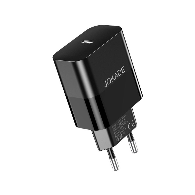 Caricabatterie PD30W USB-C nero JB072