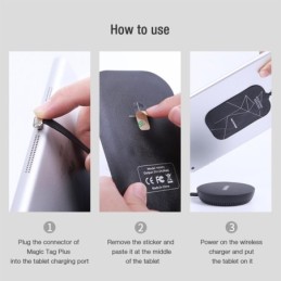Ricevitore ricarica wireless Nillkin Magic Tag Plus per iPhone/iPad Lightning