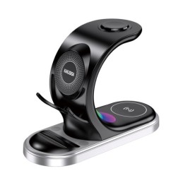 Stazione di Ricarica Wireless Rapida 3 in 1 con Supporto 15W