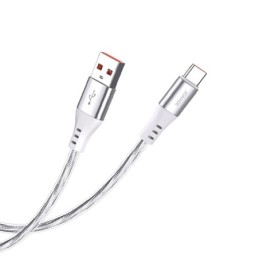 Cavo per alimentazione e sincronizzazione USB - Type-C in Silicone Antifiamma 1 m 5A JA030