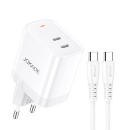 Caricabatterie ricarica rapida USB-C 30W con cavo USB-C - USB-C JB084