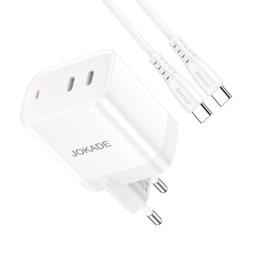 Caricabatterie ricarica rapida USB-C 30W con cavo USB-C - USB-C JB084