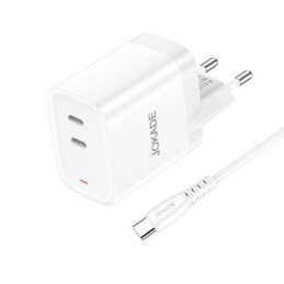 Caricabatterie ricarica rapida USB-C 30W con cavo USB-C - USB-C JB084