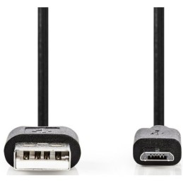 Cavo USB A/microUSB maschio-maschio 480Mbps 9W 5m