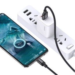 Cavo per ricarica e sincronizzazione 1m 5A USB microUSB JA034