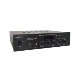 Amplificatore mono PA 70W con radio - USB/SD - Bluetooth - RA-100