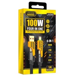 Cavo per ricarica e sincronizzazione ricarica rapida PD100W 4 in 1 1m JA046