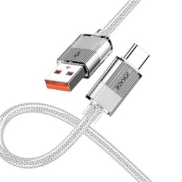 Cavo per ricarica e sincronizzazione USB-USB type C 1.2m 5A JA044