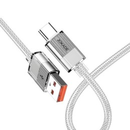 Cavo per ricarica e sincronizzazione USB-USB type C 1.2m 5A JA044