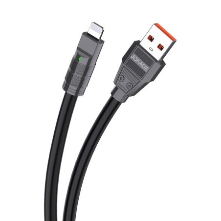 Cavo per ricarica USB lightning nero JA026