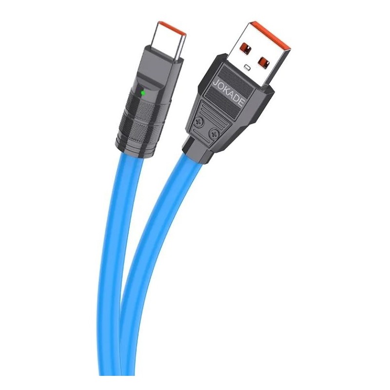 Cavo per ricarica USB Type-C azzurro JA026