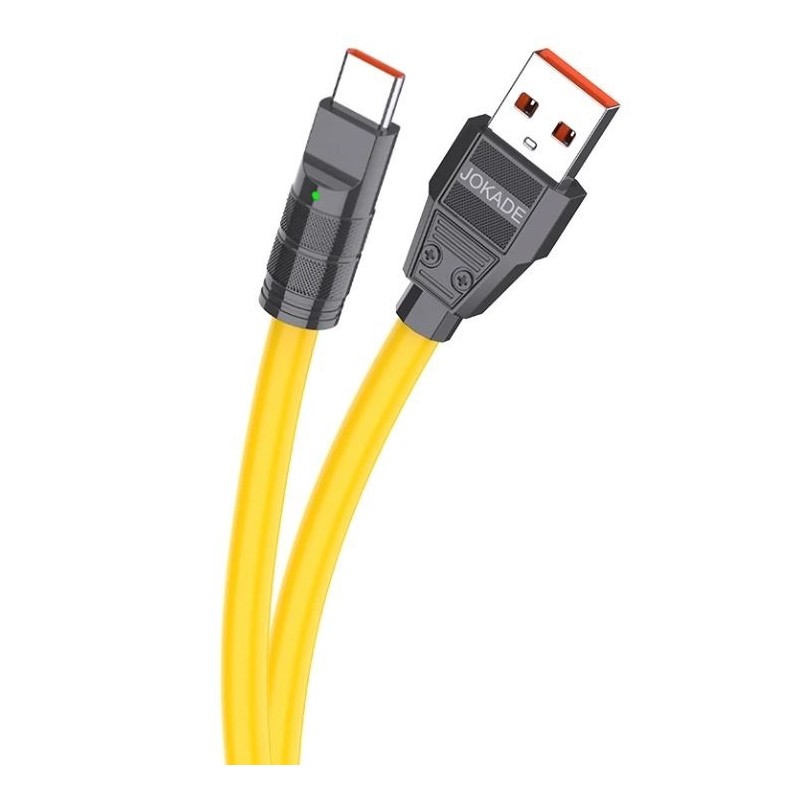 Cavo per ricarica USB Type-C giallo JA026