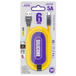 Cavo per ricarica USB Type-C giallo JA026
