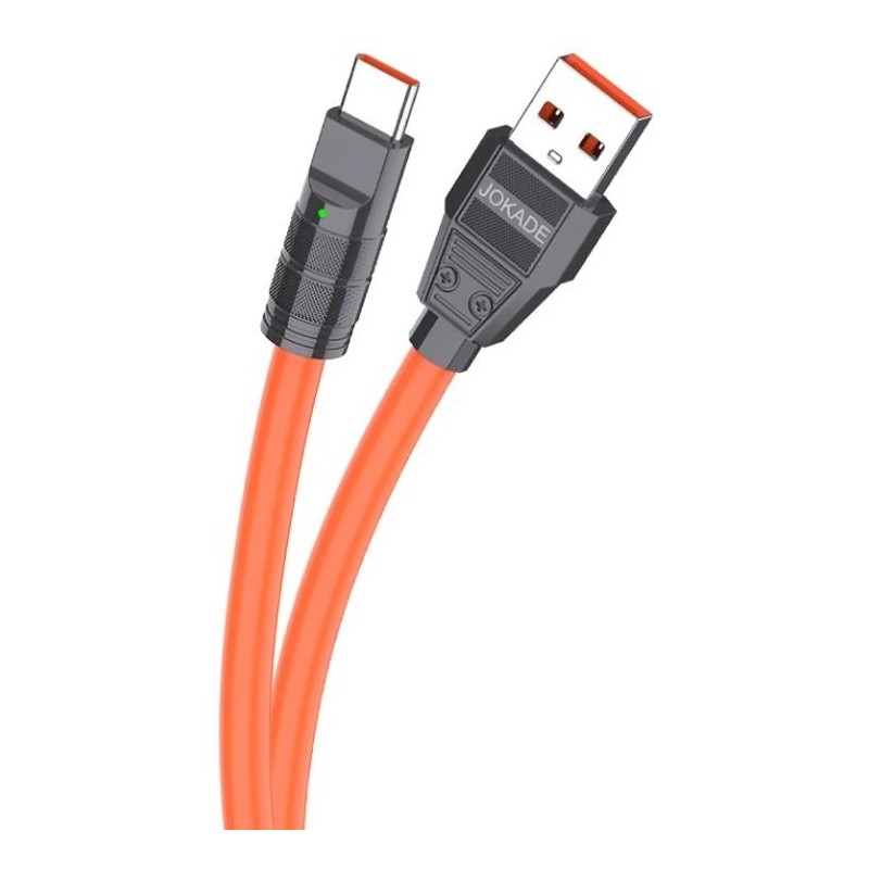Cavo per ricarica USB Type-C arancione JA026