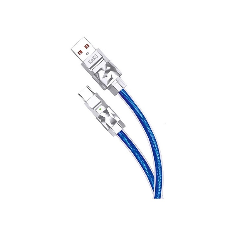 Cavo per alimentazione e sincronizzazione USB Type-C 1m 65W blu KSC-956