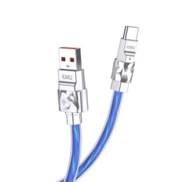Cavo per alimentazione e sincronizzazione USB Type-C 1m 65W blu KSC-956