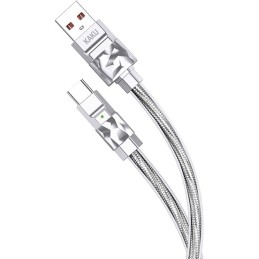 Cavo per alimentazione e sincronizzazione USB Type-C 1m 65W grigio KSC-956