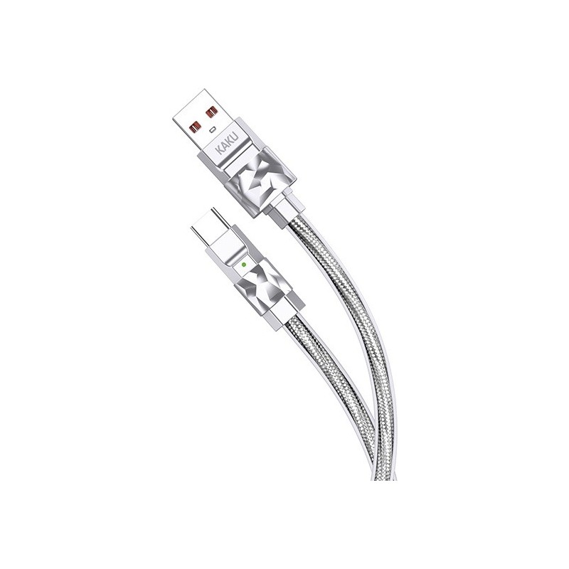 Cavo per alimentazione e sincronizzazione USB Type-C 1m 65W grigio KSC-956