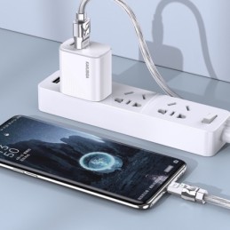Cavo per alimentazione e sincronizzazione USB Type-C 1m 65W grigio KSC-956