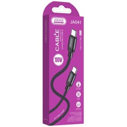 Cavo per ricarica e sincronizzazione USB-C JA041 2m nero 100W ricarica rapida